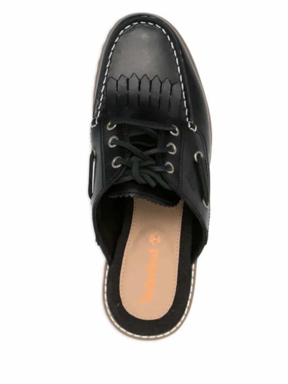 Timberland Black Leather Noreen Mules